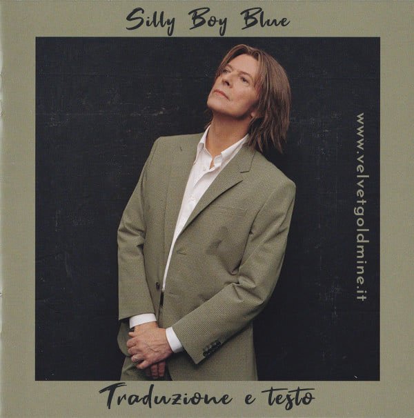 David Bowie toy Silly Boy Blue traduzione testo